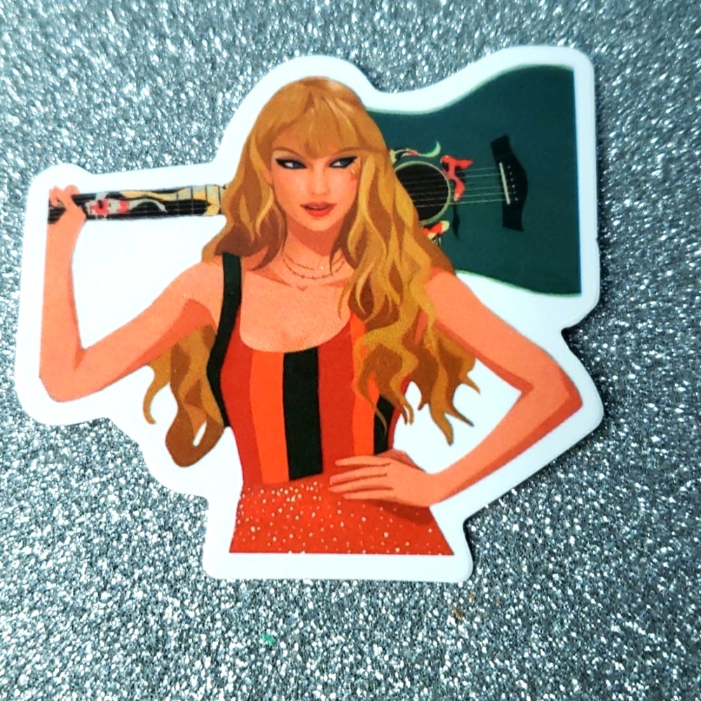 10/$10 Taylor Swift Waterproof Sticker